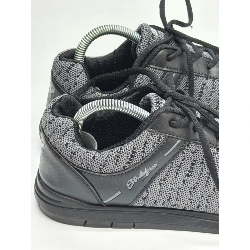 KR Strikeforce Flyer‎ Mesh Mens Bowling Shoes Black Grey FlexSlide Technology
